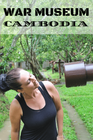 War museum, Siem Reap, Cambodia