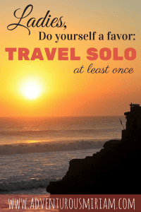 Solo female travel