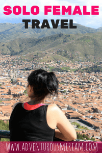 Solo female travel