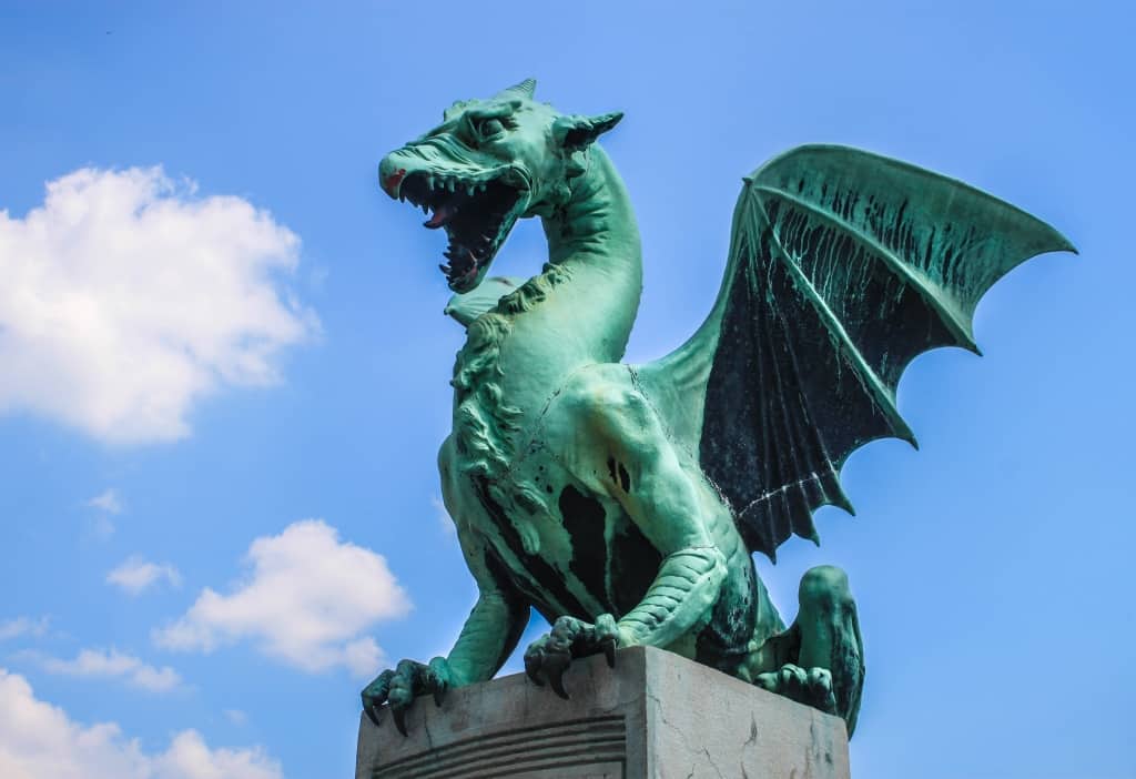 Dragon bridge, Slovenia