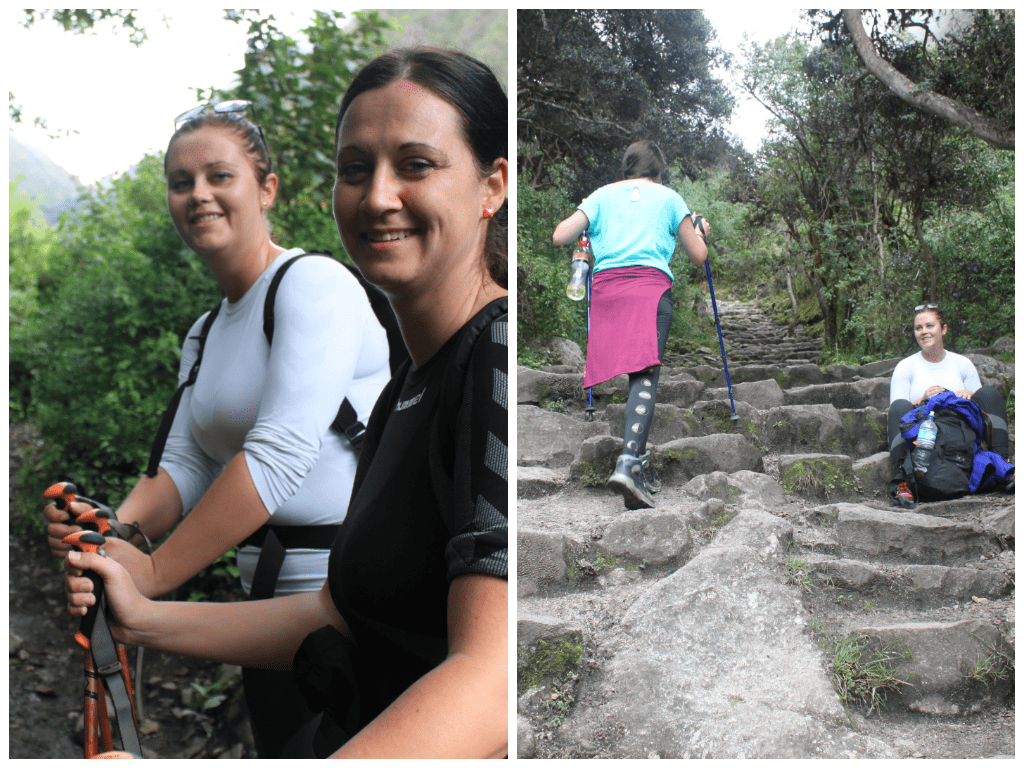 Hiking the inca trail