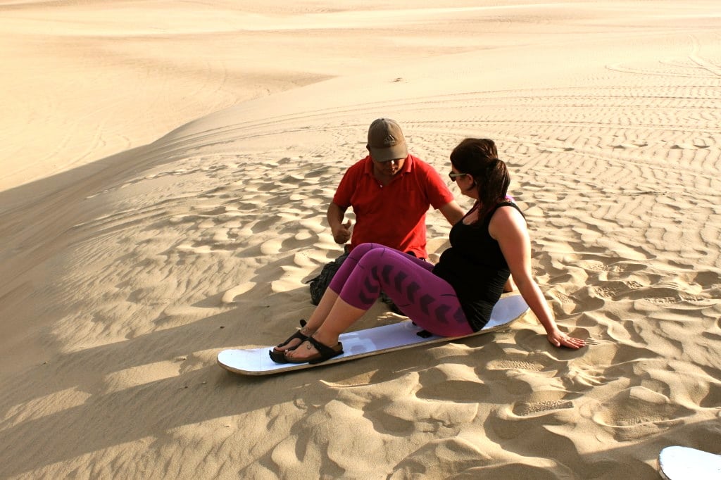Sandboarding, Peru