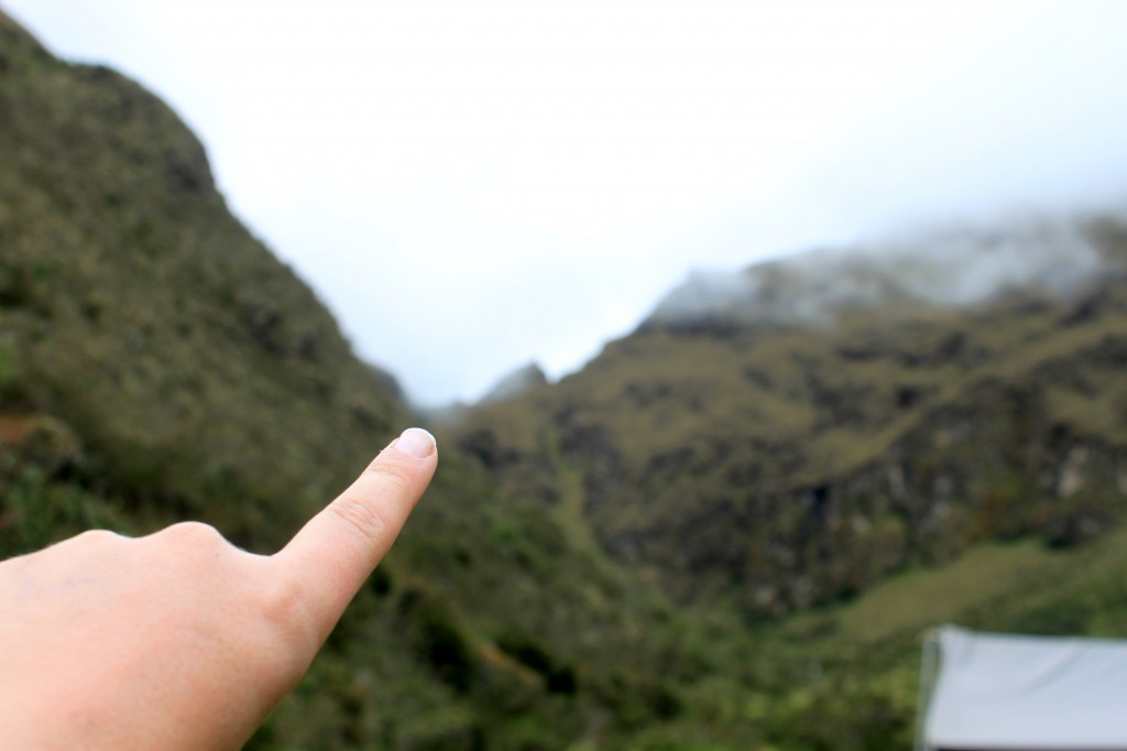 Hiking the inca trail