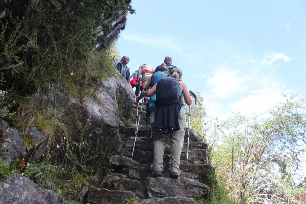 Hiking the inca trail