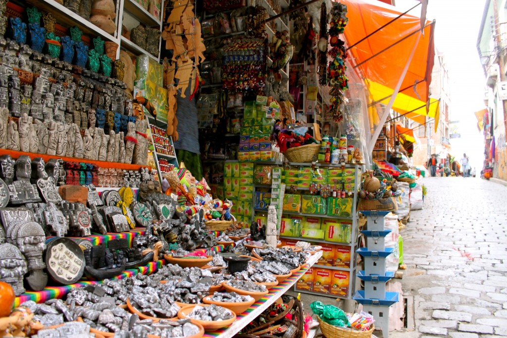 Witches market, La Paz, Bolivia