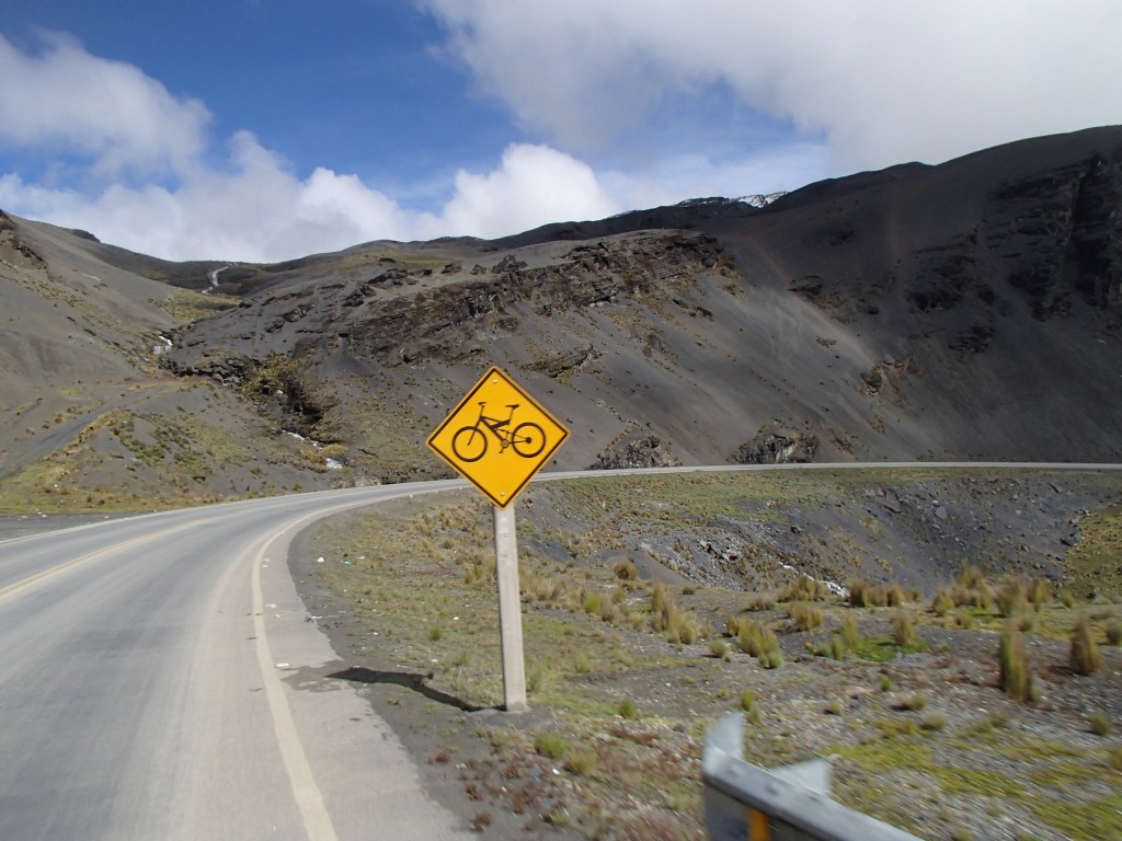 Death Road in Bolivia