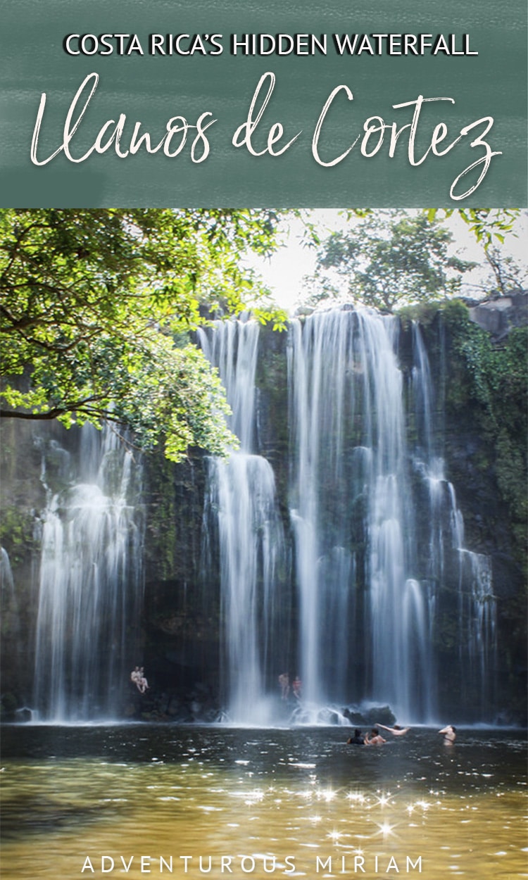 Llanos de Cortez waterfall is close to Liberia in northern Costa Rica. And it's the prettiest waterfall in the country. Here's how to plan your visit. #costarica #travel