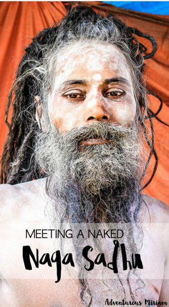 Travel story: My meeting with a naked Naga Sadhu in India. These holy men give up all possessions including their clothes to live in forests and secluded caves. They spend their days smoking marijuana and they cover their bodies with ashes. I met one of them while I was in India. Read all about it here.