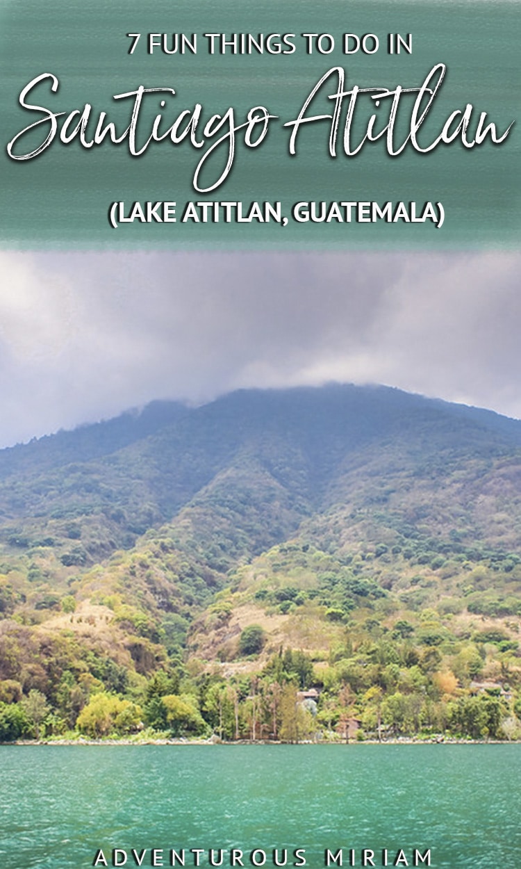 Santiago Atitlan is a lake town, known for the largest indigenous population of Tzutujile Mayans and housing the deity Maximón. It's an easy half-day trip from San Pedro or some of the other villages around Lake Atitlan in Guatemala. Get tips and inspiration here. #guatemala