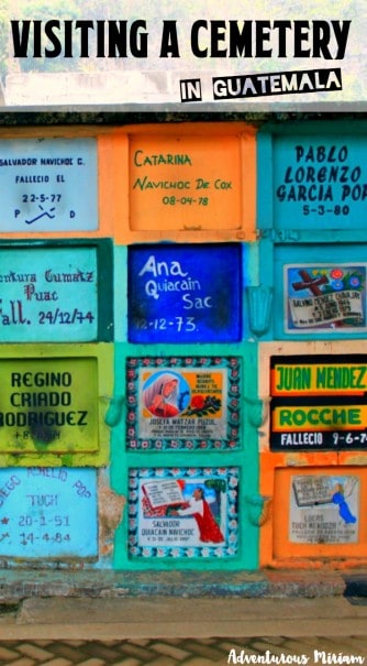 Visiting a cemetery might seem strange and even gloomy. But if you dig past the spooky surface, cemeteries can be an interesting destination. Here's how a cemetery in Guatemala looks like.