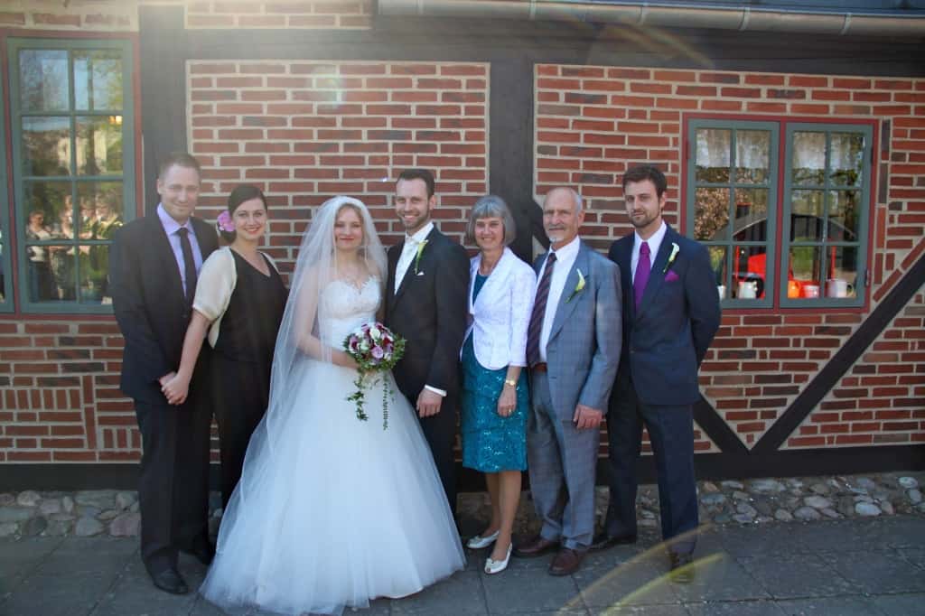 Traditional Danish wedding