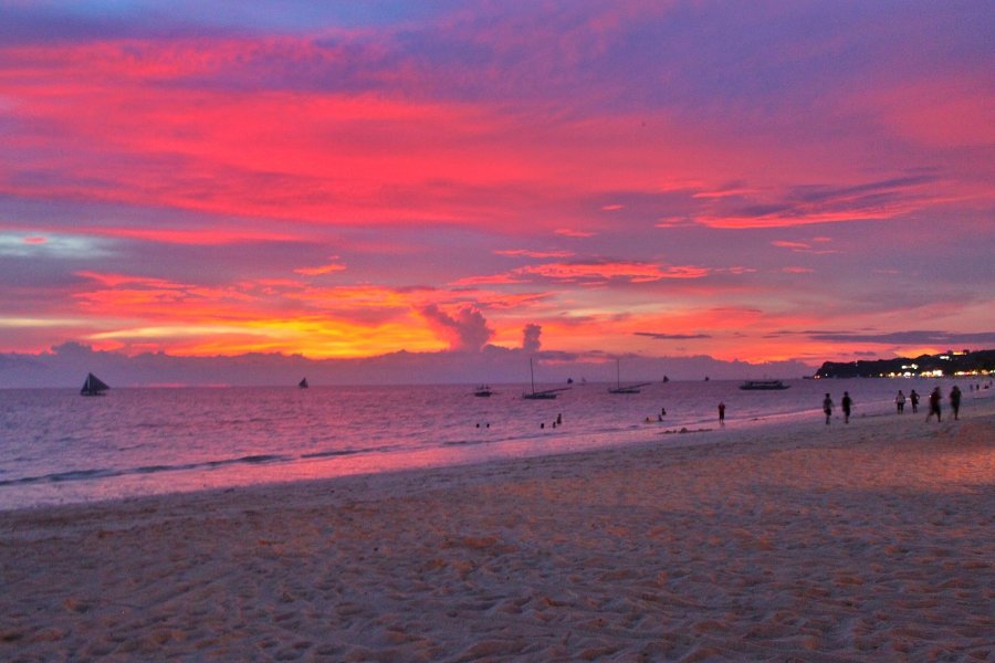 The Insanely Beautiful Sunsets Of Boracay Adventurous Miriam