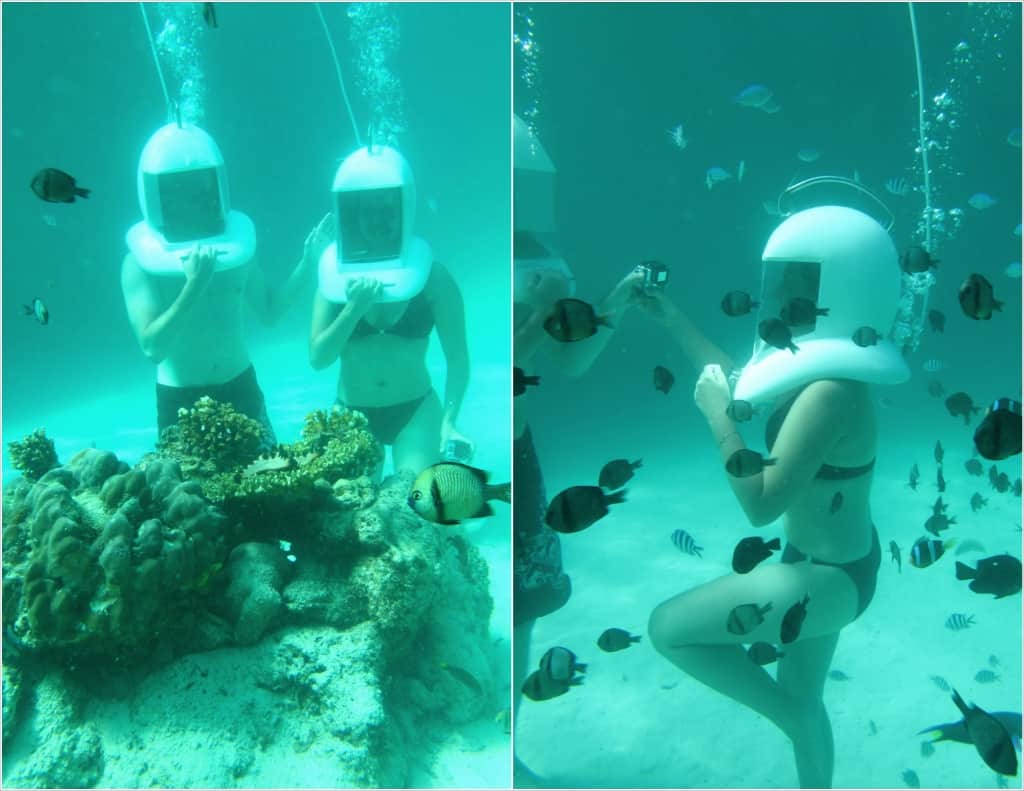 helmet diving boracay