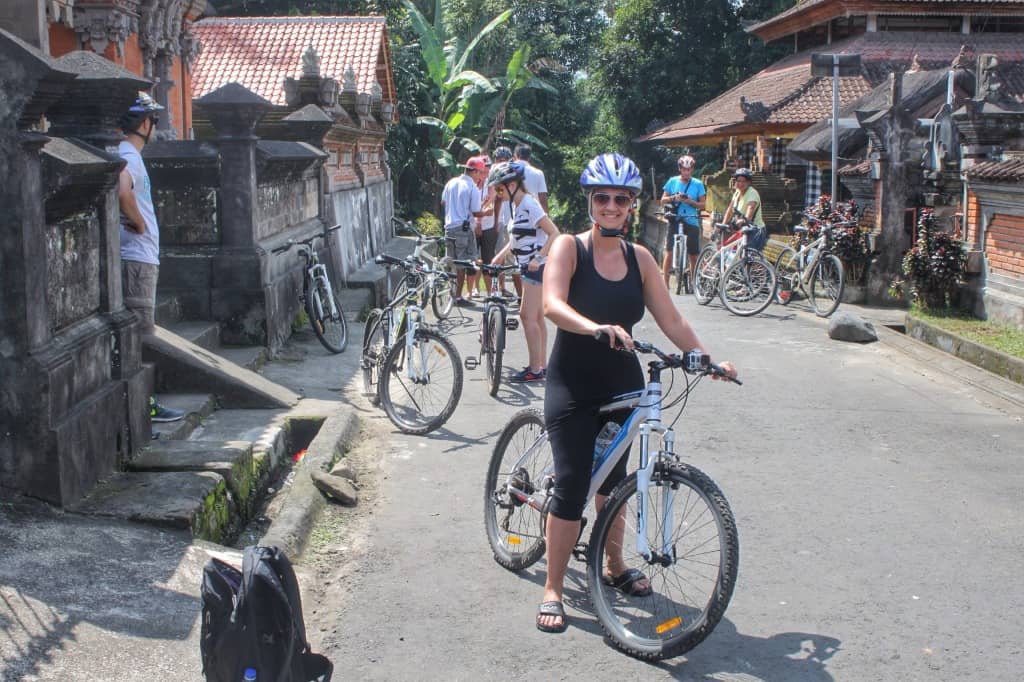 Bike tour in Bali