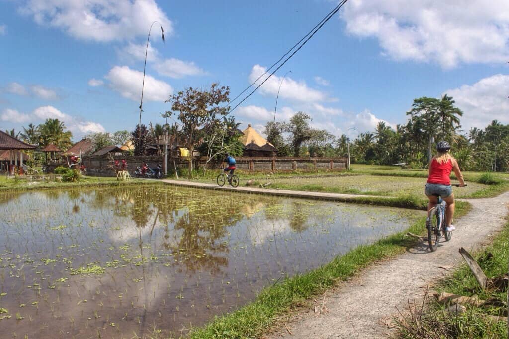 Bike tour in Bali