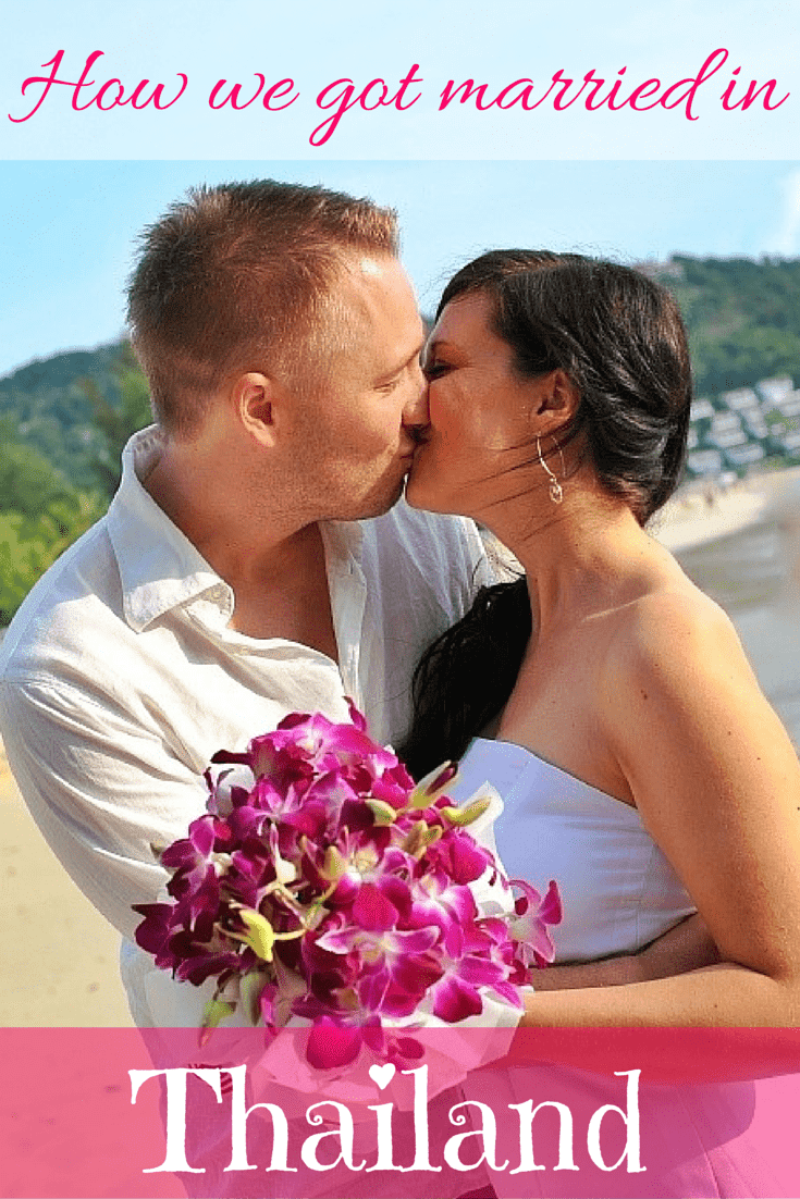 Getting married in Thailand