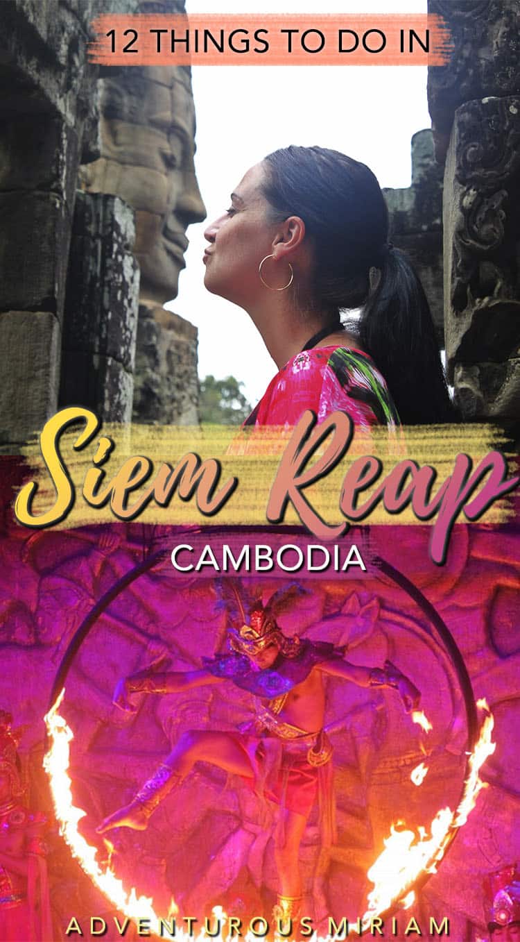 Are you going to Siem Reap, Cambodia? There are so many things to do in Siem Reap besides visiting the grand temples of Angkor Wat. From cooking classes to off-roading with dirt bikes, to horseback riding, to butterfly watching and living in shameless luxury, the list goes on. Get the full overview here. #Siemreap #cambodia #asia #angkorwat
