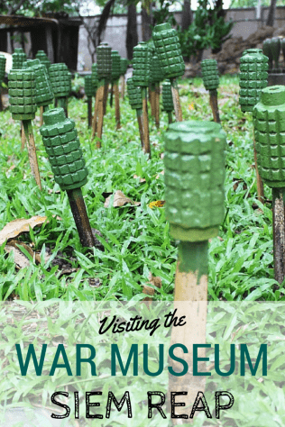 War museum, Siem Reap, Cambodia