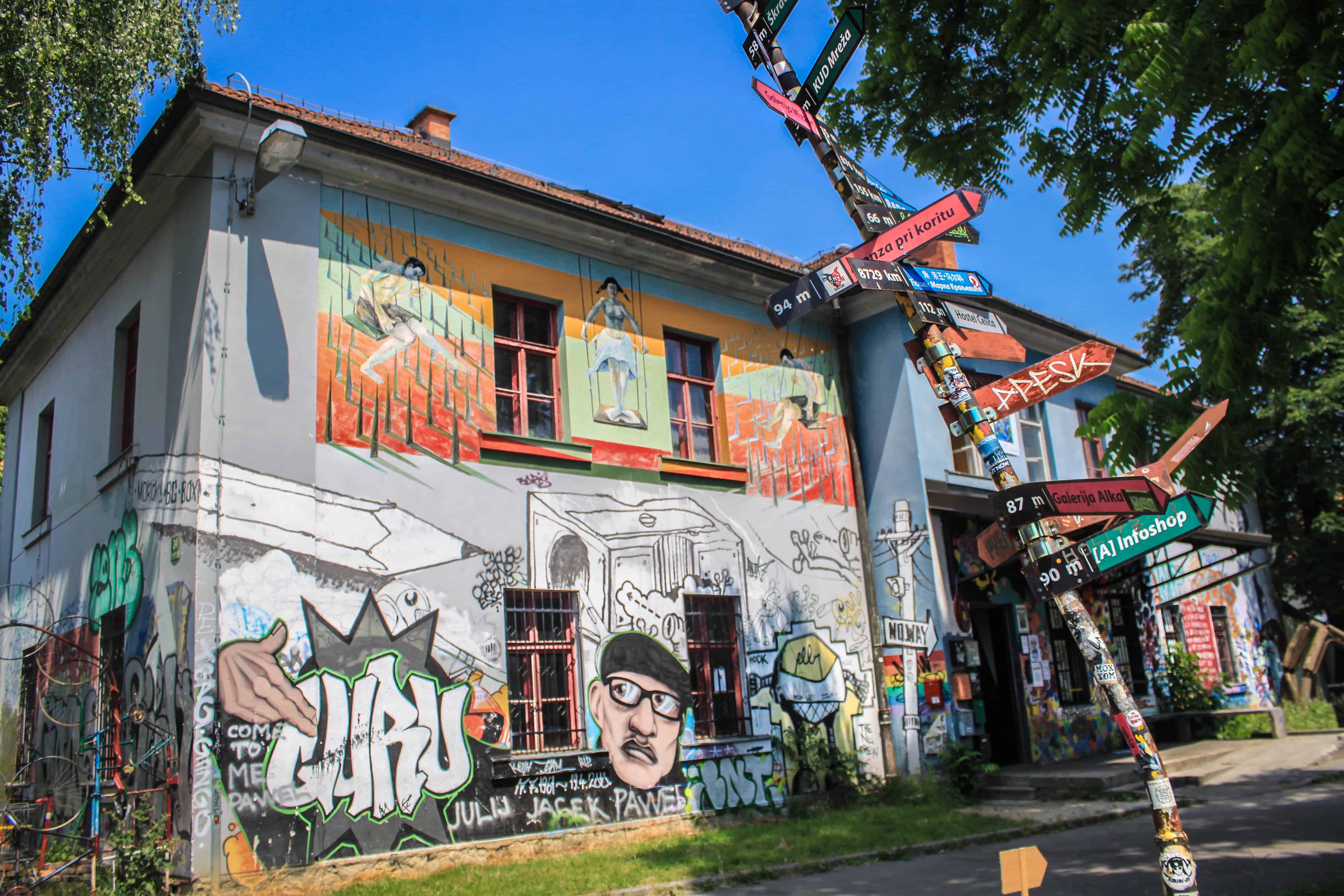 Metelkova, Ljubljana, Slovenia