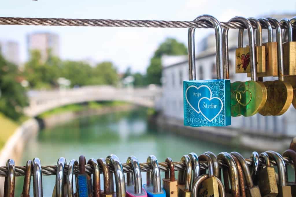 Love bridge, Slovenia