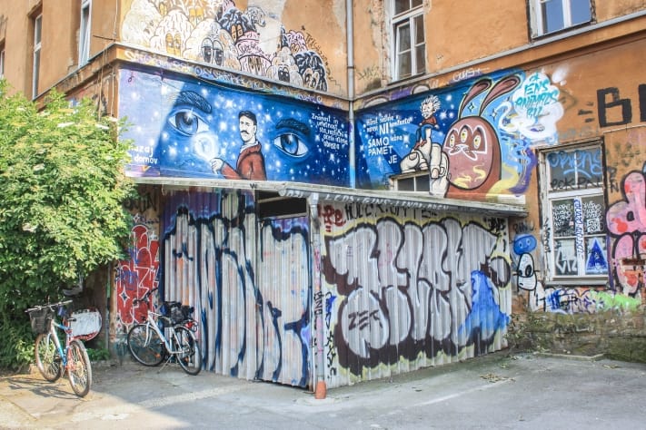 Metelkova, Ljubljana, Slovenia