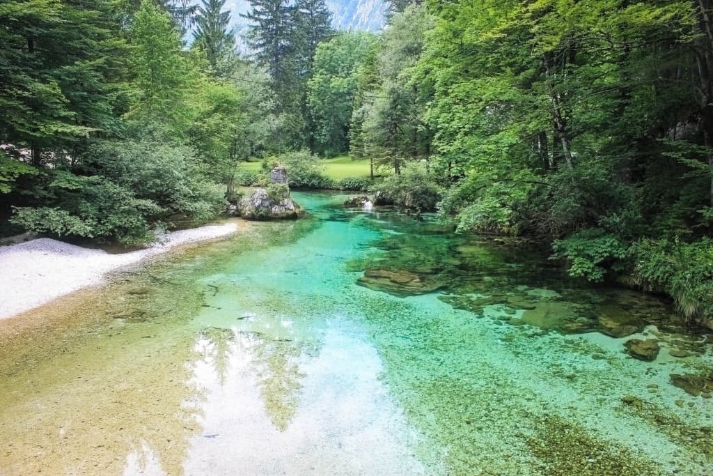 Hiking and Biking at Lake Bohinj