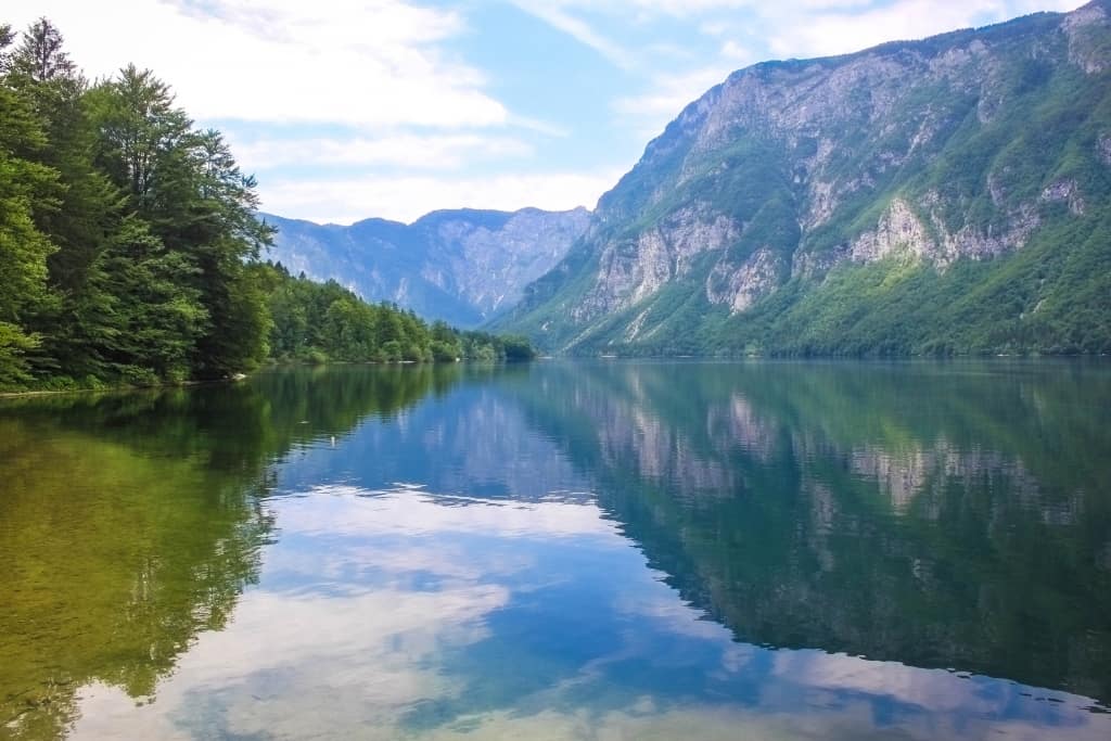 Hiking and Biking at Lake Bohinj