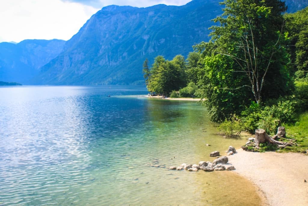 Hiking and Biking at Lake Bohinj