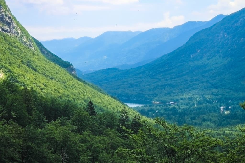 Hiking and Biking at Lake Bohinj