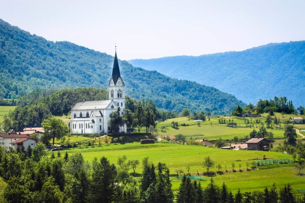 Sacred heart church, Slovenia