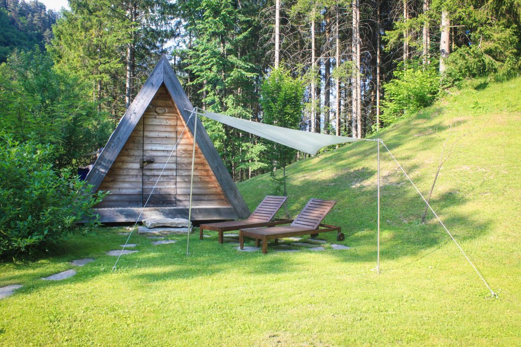 My glamping hut in Slovenia