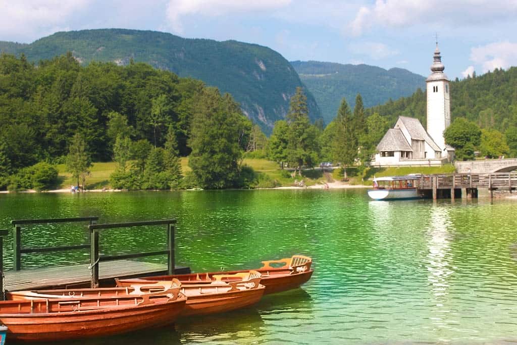 Hiking and Biking at Lake Bohinj