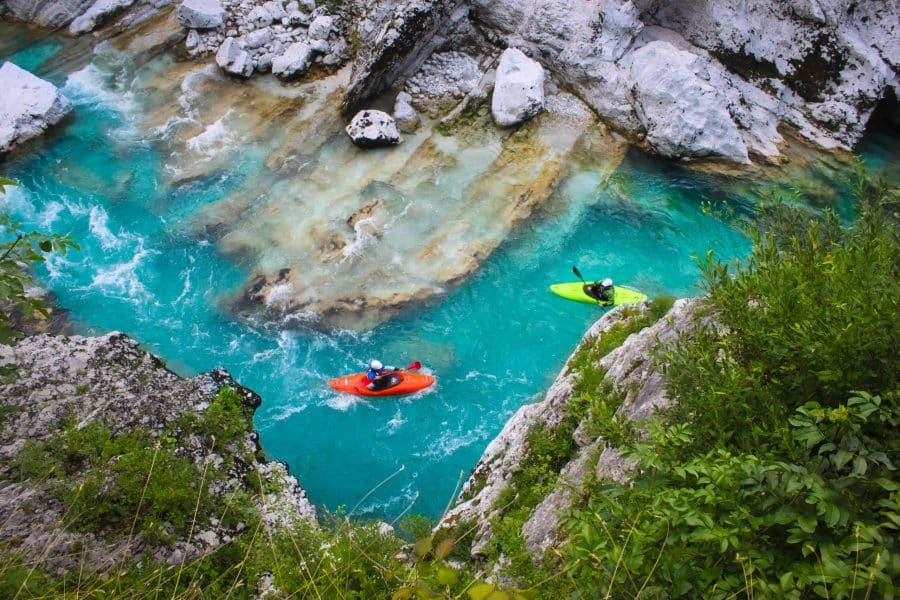 Kayaking Slovenia