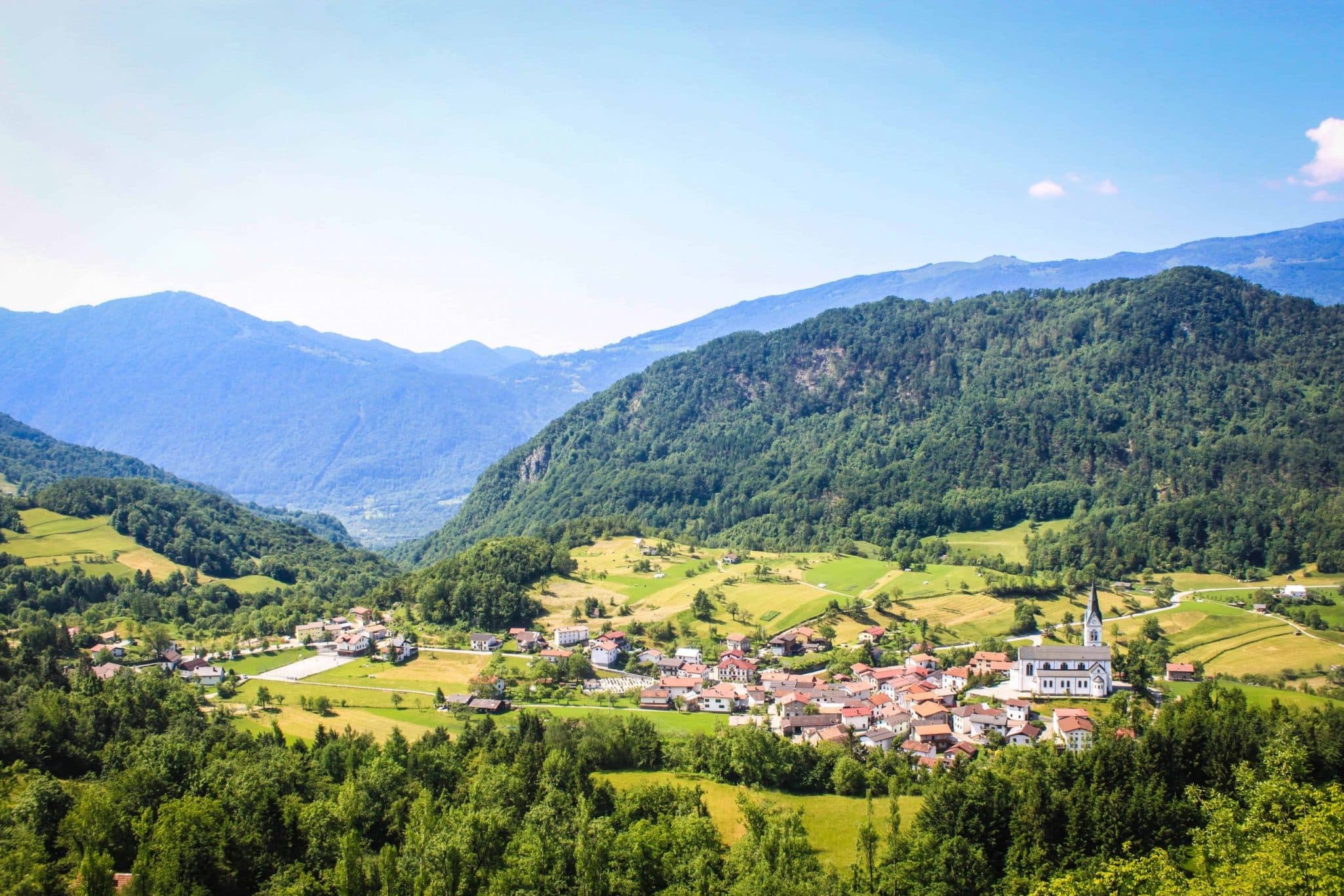 Dreznica, Slovenia: A charming little mountain town in Soca Valley