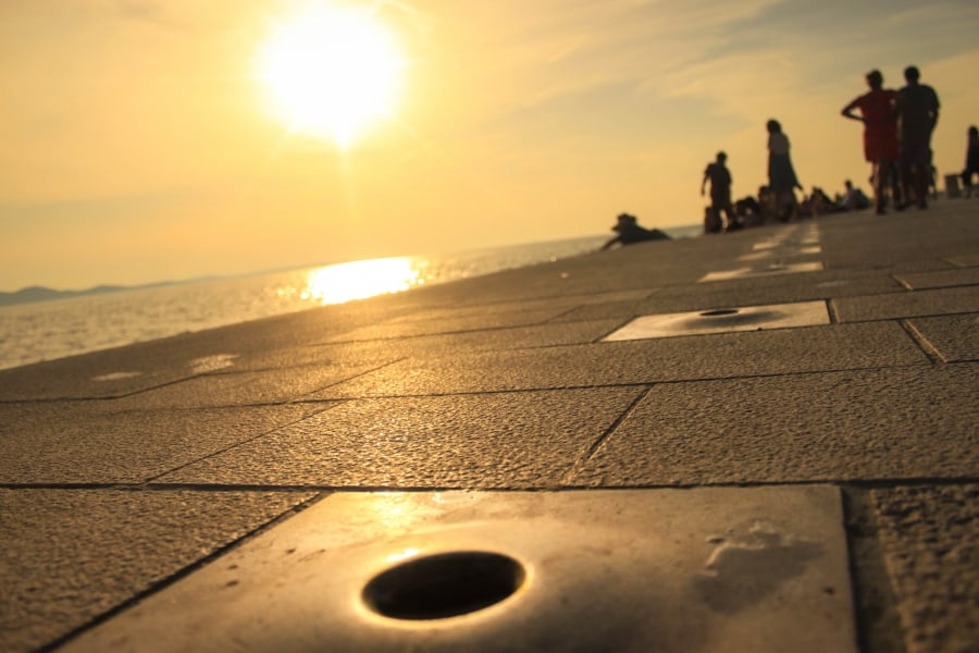 The sea organ, Zadar