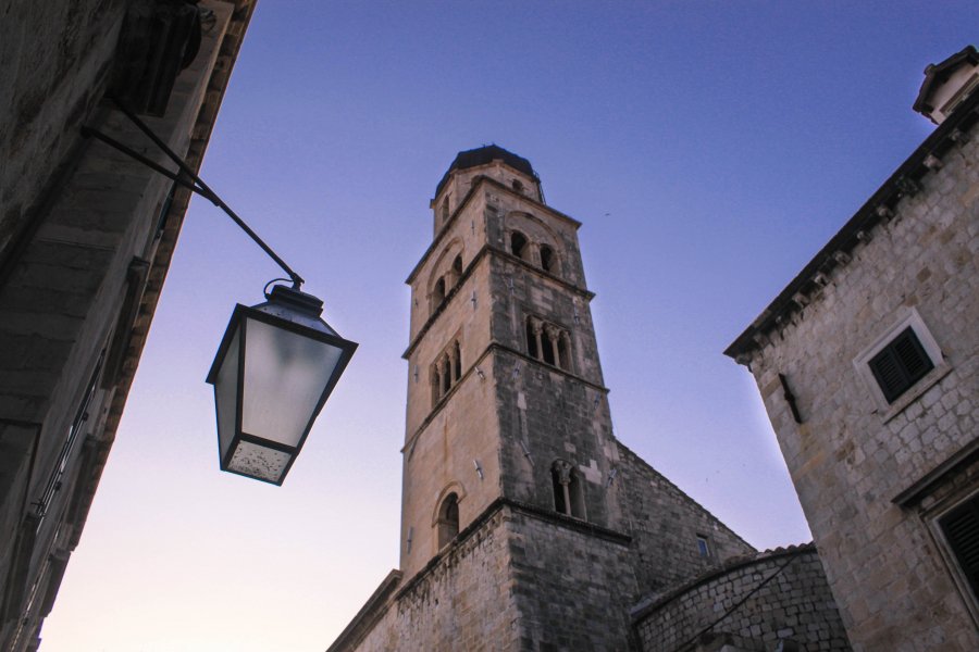 Walking the old city walls in Dubrovnik, Croatia