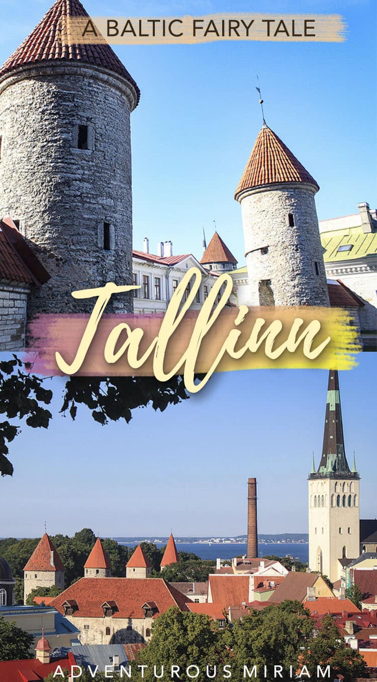 Tallinn Estonia is the ultimate fairy tale destination, including medieval buildings, cobblestone streets, city walls, towers and castles. #tallinn #estonia
