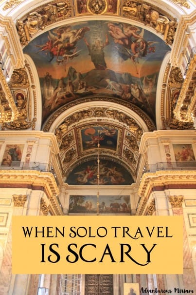 Solo travel is one of the most rewarding things you can do for yourself. But sometimes it's so scary that it's better not to go. Here's how to find the balance and know when you're ready and when it's safe to go.