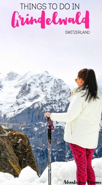 Grindelwald in Switzerland is one of those places you can visit all year round. In the winter there are lots of snow and winter activities while summertime is perfect for hiking. These are just some of the many fun things to do in Grindelwald and First.