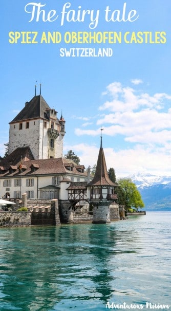 Spiez and Oberhofen are two medieval castles by Lake Thun in Switzerland. Oberhofen is more contemporary whereas Spiez is more historic. They are both super interesting to visit, especially on the same trip because it gives you perspective and background info about the area and history.