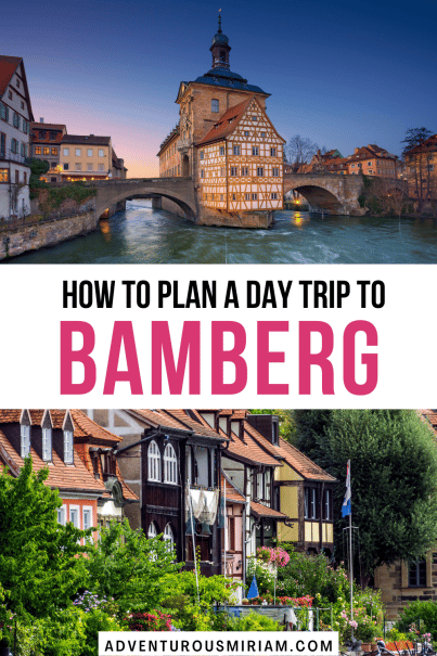 Bamberg, Germany is a lively cultural town with a 1,000 year old history, a long tradition of beer brewing and the atmosphere of a city full of charm and life. Its medieval old town is a UNESCO world heritage site and absolutely worth a visit if you're in Bavaria. Here's what to see in Bamberg. #germany #europetravel