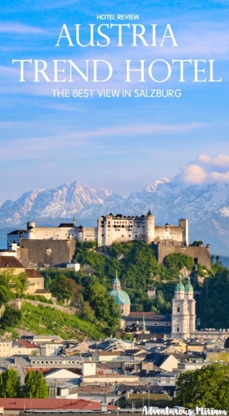 Looking for the best viewpoint in Salzburg? Try the Austria Trend Hotel. With a super convenient location, just 100 meters from the train station, it's perfect for exploring the city and getting around.
