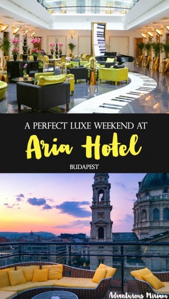 Want to spend a perfect luxe weekend in Budapest? Go to Aria Hotel Budapest. This 5-star hotel is centrally located right next to St. Stephens Basilica, and it's designed after a music theme. 