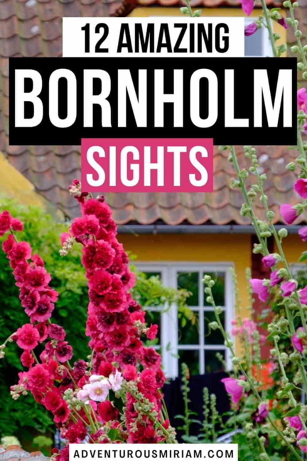 Want to visit a fairy tale island? Bornholm island in Denmark is the perfect place for it with its time warp, magical forests, medieval fortresses and glorious organic food. Find out what to do in Bornholm Denmark and how to get there easily from Copenhagen. #bornholm #denmark #visitdenmark #travel