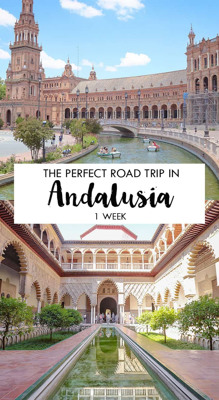 Andalusia, Southern Spain can be seen in a week. Take a road trip in Andalusia by following this itinerary through Seville, Granada, Ronda and Costa del Sol. 