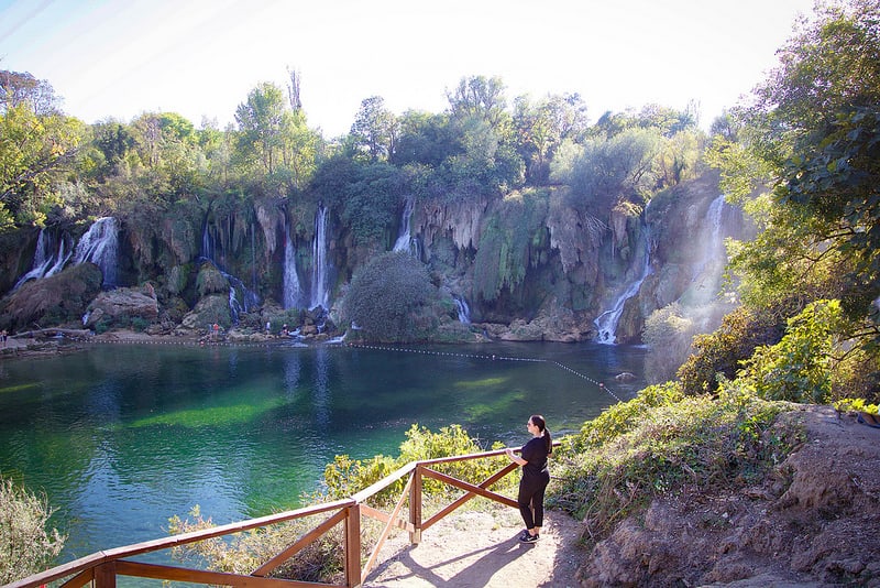 Kravice waterfalls Bosnia