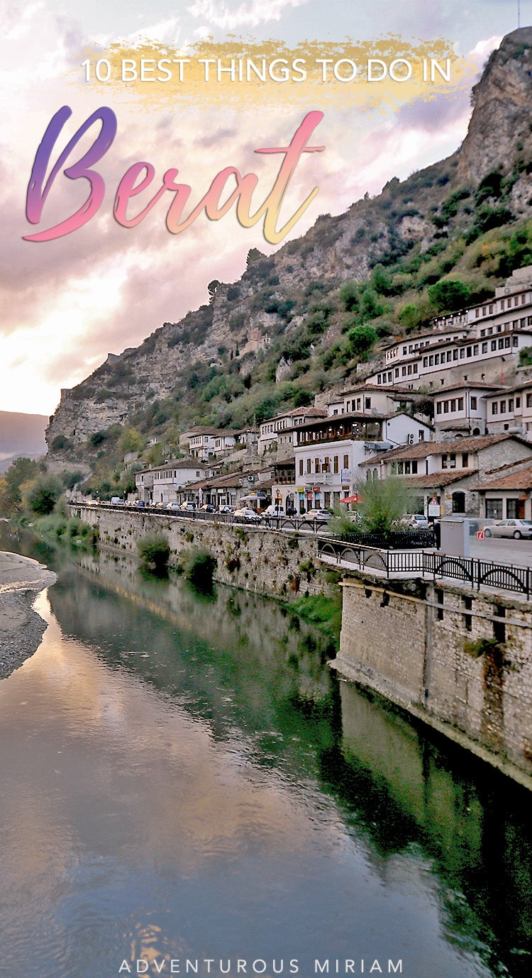 Things to do in Berat Albania - Planning on visiting Albania and want to know the best things to do in Berat? Albania's UNESCO-listed town, Berat, sits in the centre-east of the country, featuring medieval Ottoman houses and stunning mountain views. Click to read more #albania #guide #berat #balkans #travel