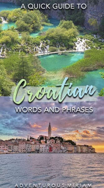 To help prepare you for your trip to Croatia, I've made a list of the most useful Croatian phrases and words. I've included the most essential phrases in Croatian (from English to Croatian), and they will help you to quickly learn and use Croatian in various situations (like in a hotel or restaurant, on a trip, smalltalk, shopping, getting to know people, at the doctor, at the bank, and many similar situations). #croatian #croatia