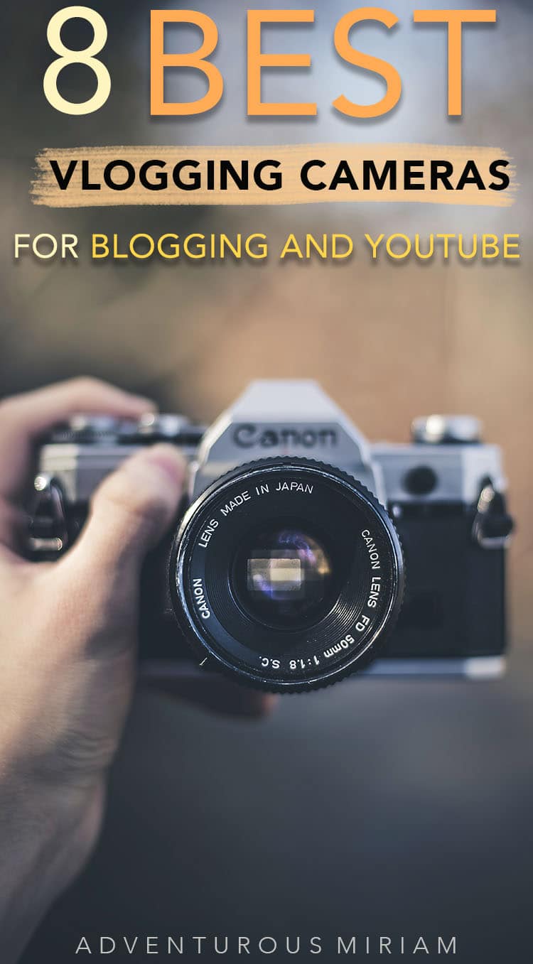 Looking for the best camera for vlogging? From compact to budget-friendly to mirrorless, here are the best travel vlogging cameras with flip screen this year, 2019. These handpicked cameras are perfect for vlogging and YouTube. #vlogging #travel