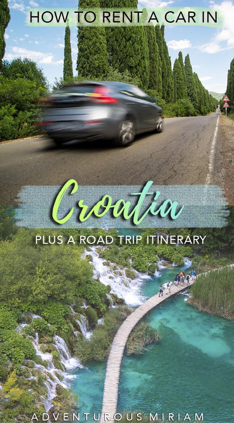 Car rental Croatia: These are my best tips for renting a car in Croatia, including tips on where to find the best car rental deals in Croatia, prices and more. You'll also get a 7-day road trip itinerary with lots of great tips on what to see and where to stay. #Croatia #balkans #roadtrip #travel #carhire
